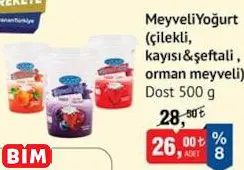 DOST MEYVELİ YOĞURT DOST MEYVELİ YOĞURT